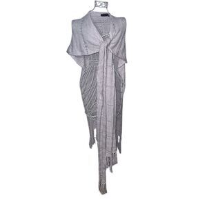 Beautiful body Free People super long Cable Knit Scarf - Oatmeal Neck Wrap Elega